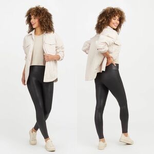 SPANX Faux Leather Leggings